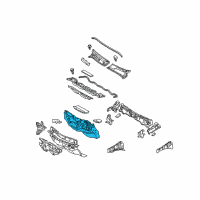 OEM 2009 Toyota Prius Insulator Diagram - 55210-47070