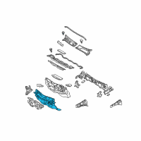 OEM Toyota Dash Panel Diagram - 55101-47051