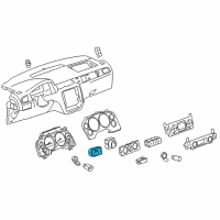 OEM Chevrolet Suburban 1500 Headlamp Switch Diagram - 25858705