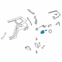 OEM Acura Adapter Assembly, Fuel Filler Diagram - 74480-TL4-G10