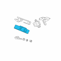 OEM 2012 Acura MDX TPMS Unit Diagram - 39350-STX-A12