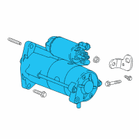 OEM Chevrolet Spark Starter Diagram - 12681389