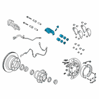 OEM Ram 2500 CALIPER-Disc Brake Diagram - 68453108AB