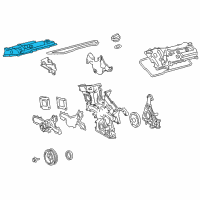 OEM Lexus IS350 Cover Sub-Assy, Cylinder Head Diagram - 11201-31232