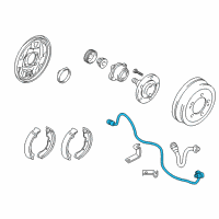 OEM 2004 Chrysler Sebring Sensor-Anti-Lock Brakes Diagram - MR475234