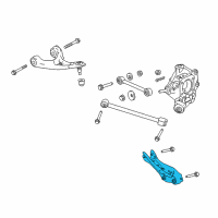 OEM 2019 Honda Ridgeline Arm B, Right Rear (Lower) Diagram - 52351-T6Z-A02