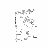 OEM Ram 1500 SPARKPLUG Diagram - SPFR8TI332