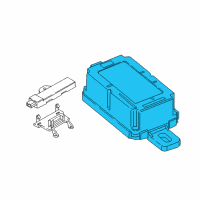 OEM 2017 BMW 440i Radio Remote Control Receiver Diagram - 61-35-9-397-846