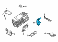 OEM 2020 Toyota Highlander Cable Diagram - 821H1-0E050