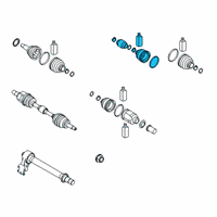 OEM Kia Soul DAMPER Kit-Fr Axle D Diagram - 49586K0300