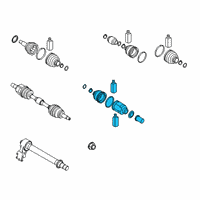 OEM 2021 Kia Soul Joint Kit-Fr Axle Di Diagram - 49582K0300