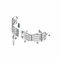 OEM 2010 Ford F-150 Latch Diagram - AL3Z-9928610-A