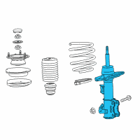 OEM Cadillac ATS Strut Diagram - 84636399