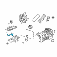 OEM 2007 Dodge Dakota Pump-Oil Pickup Diagram - 53020828AB