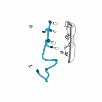 OEM Chevrolet Silverado Socket & Wire Diagram - 84234369