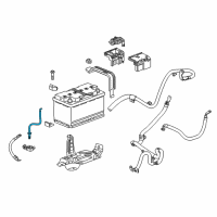 OEM 2021 Cadillac CT4 Vent Hose Diagram - 84309791