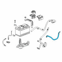 OEM Buick Regal Sportback Negative Cable Diagram - 39195248