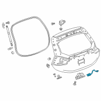 OEM 2022 Chevrolet Bolt EV Release Switch Diagram - 42762069