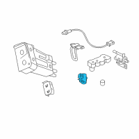 OEM Chevrolet HHR Vent Control Solenoid Diagram - 20880503