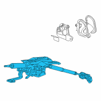 OEM Honda Accord Column Assembly, Steering Diagram - 53200-SDA-A11