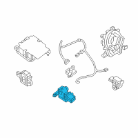 OEM 2016 Nissan Maxima Sensor-Side AIRBAG Diagram - 98830-3TA5A