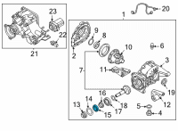 OEM 2021 Kia K5 Bearing-PINION, OTR Diagram - 530484G100