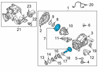 OEM Kia K5 Gear Set-Drive Diagram - 530304G250