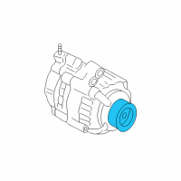 OEM Honda Accord Pulley Complete, Decou Diagram - 31141-5A2-A01