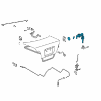 OEM Cylinder & Keys Diagram - 69055-1A290