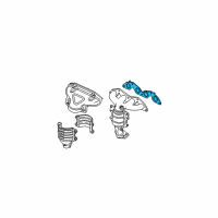 OEM 2003 Honda Civic Gasket, Exhuast Manifold (Ishino Gasket) Diagram - 18115-PLC-J01