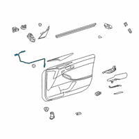 OEM 2021 Toyota Avalon Lamp Assembly Diagram - 81080-07040