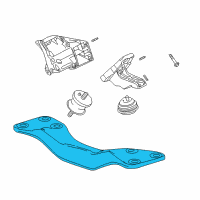 OEM 2002 BMW Z8 Gearbox Support Diagram - 22-31-1-092-550