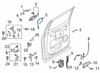 OEM 2021 Ford F-150 CABLE ASY Diagram - ML3Z-16221A00-A