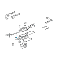 OEM Chevrolet S10 Blazer Manifold Absolute Pressure Sensor Sensor Diagram - 25036751