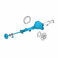 OEM 2004 Ford F-150 Heritage Axle Shafts Diagram - YL1Z-4234-CA