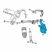 OEM Ram 1500 Front Knuckle Right Diagram - 68265010AA