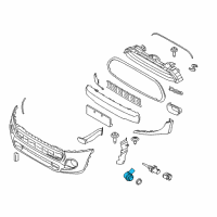 OEM 2022 BMW X2 Mineralgrau Ultrasonic Sensor Diagram - 66-20-9-336-906