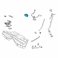 OEM 2018 BMW M6 Control Unit For Fuel Pump Diagram - 16-14-7-411-595