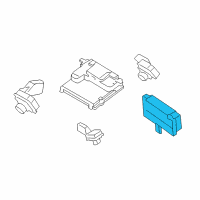 OEM Lincoln Control Module Diagram - JL7Z-19H405-A