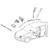 OEM 2010 Lexus GS460 Computer, Occupant Detection Diagram - 89952-0W052