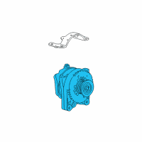 OEM 2003 Ford Mustang Alternator Diagram - 4U2Z-10V346-ECRM