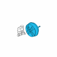 OEM Chevrolet Suburban 1500 Booster Assembly Diagram - 19371355