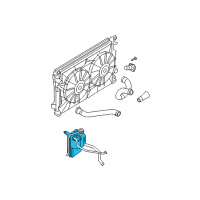 OEM Chrysler Pacifica Bottle-COOLANT Recovery Diagram - 4880498AC