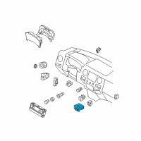 OEM 2010 Ford F-350 Super Duty Module Diagram - 7C3Z-2C006-A