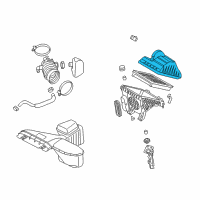 OEM 2013 Hyundai Azera Cover-Air Cleaner Diagram - 28111-3V350