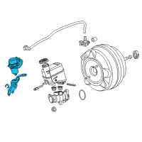 OEM 2020 Jeep Wrangler Pump-Vacuum Diagram - 4581991AB