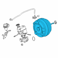 OEM 2014 Jeep Cherokee Booster-Power Brake Diagram - 68211880AD