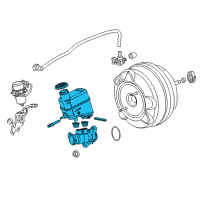 OEM Jeep Cherokee Brake Cylinder Diagram - 68211881AE