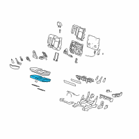 OEM 2015 Buick Enclave PAD ASM-R/SEAT CUSH Diagram - 23319393