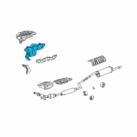 OEM 2005 Toyota Echo Manifold Diagram - 17141-21060